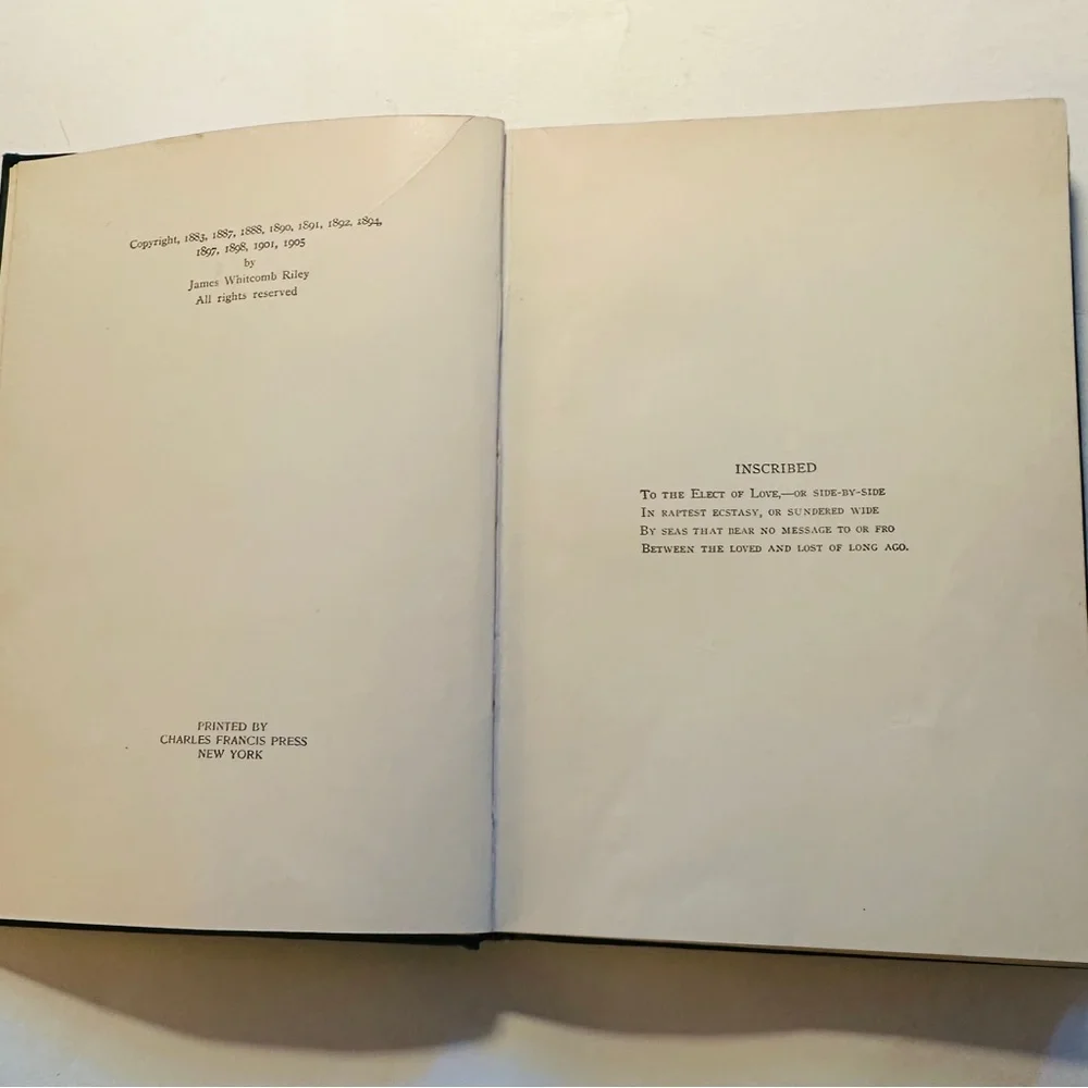 Riley Love-Lyrics Book with Gold and Black Cover